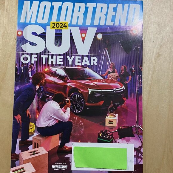 Lot of 4 Motortrend Magazine 2024 75th Anniversary Future/Greatest Car w/Label - Picture 4 of 4
